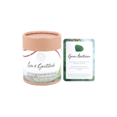 Love and Gratitude Rosewood & Green Aventurine Mallah Necklace