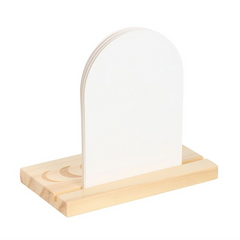 Luna Moth Affirmation Cards with Wooden Stand