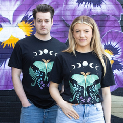 Luna Moth Unisex T-shirt Size XXL