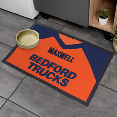 Luton - 1983 Away Shirt - Personalised Retro Door Mat - 60cm x 40cm