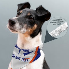 Luton 1992 Away Shirt - Personalised Pet Bandana - 4 Sizes
