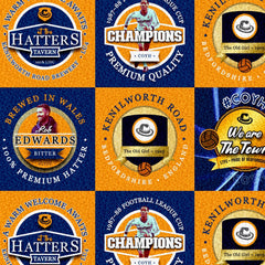 Luton - Football Legends - Microfibre Beach Towel - 150cm x 75cm