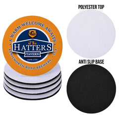 Luton Hatters - Football Coaster - Square Or Circle