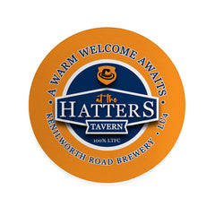 Luton Hatters - Football Coaster - Square Or Circle