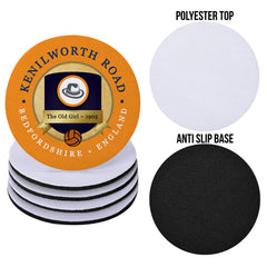 Luton Kenilworth Road - Football Coaster - Square Or Circle