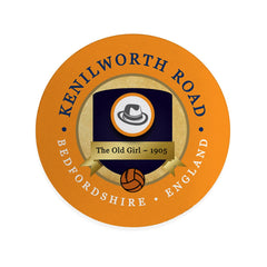 Luton Kenilworth Road - Football Coaster - Square Or Circle