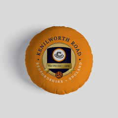 Luton Kenilworth Road - Football Legends - Circle Cushion 14inch