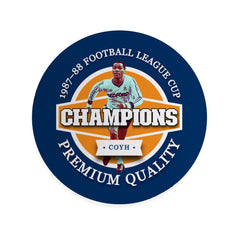 Luton League Cup - Football Coaster - Square Or Circle