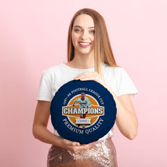 Luton League Cup - Football Legends - Circle Cushion 14inch