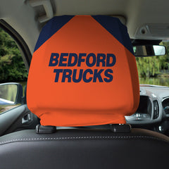 Luton Retro 1983 Away - Retro Football Shirt - Pack of 2 - Car Seat Headrest Covers
