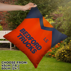 Luton Retro - 1983 Away Shirt - 45cm or 61cm Retro Showerproof Outdoor Cushion