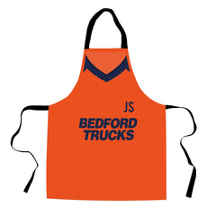 Luton Retro - 1983 Away Shirt - Personalised Retro Football  Novelty Water-Resistant, Lazer Cut (no fraying) Light Weight Adults Apron