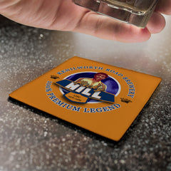 Luton Ricky Hill - Football Coaster - Square Or Circle