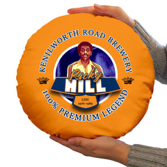 Luton Ricky Hill - Football Legends - Circle Cushion 14inch