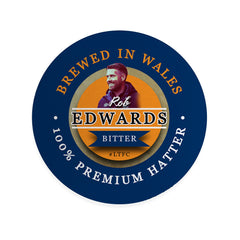 Luton Rob Edwards - Football Coaster - Square Or Circle