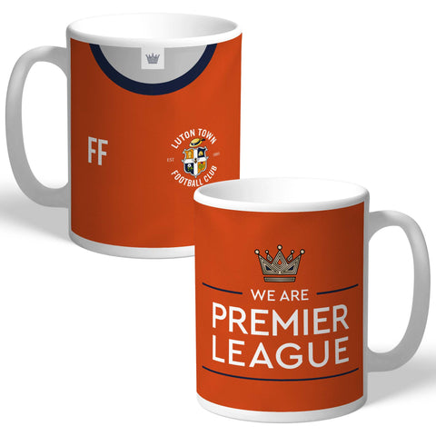 Luton Town Premier League Mug - Personalised