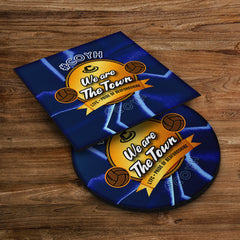 Luton We re the Town - Football Coaster - Square Or Circle