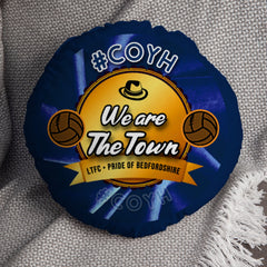 Luton We re the Town - Football Legends - Circle Cushion 14inch