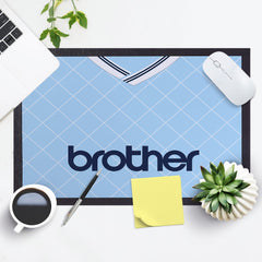 Manchester Blue 1988 Home Shirt - Personalised Retro Door Mat - 60cm x 40cm