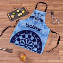 Manchester Blue - 1989 Home Retro Shirt - Personalised Darts Apron