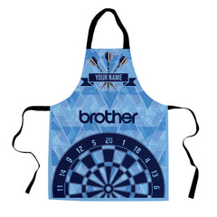 Manchester Blue - 1989 Home Retro Shirt - Personalised Darts Apron