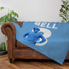 Manchester Blue - Bell 8 - Fleece 150cm X 150cm