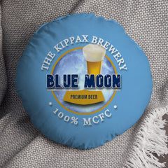 Manchester Blue Blue Moon - Football Legends - Circle Cushion 14inch