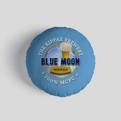 Manchester Blue Blue Moon - Football Legends - Circle Cushion 14inch
