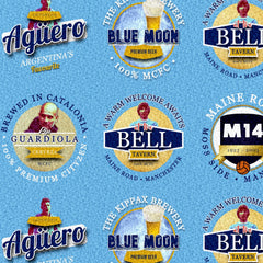 Manchester Blue - Football Legends - Microfibre Beach Towel - 150cm x 75cm