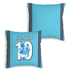 Manchester Blue Goater 10 - Cushion - Two Sizes