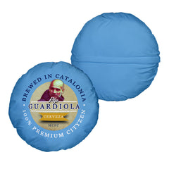 Manchester Blue Guardiola - Football Legends - Circle Cushion 14inch
