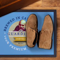 Manchester Blue Guardiola  - Football Legends - Door Mat -60cm X 40cm