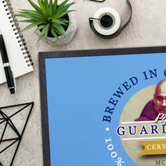 Manchester Blue Guardiola  - Football Legends - Door Mat -60cm X 40cm