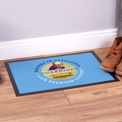 Manchester Blue Guardiola  - Football Legends - Door Mat -60cm X 40cm