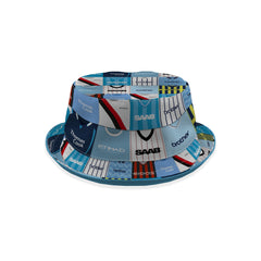 Manchester Blue Kit Montage - Bucket Hat