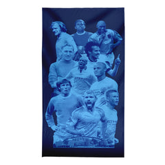 Manchester Blue Montage - Beach Towel - 150cm x 75cm