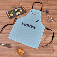 Manchester Blue Retro - 1988 Home Shirt - Retro Football  Novelty Water-Resistant, Lazer Cut (no fraying) Light Weight Adults Apron