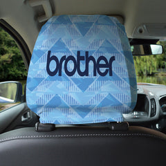 Manchester Blue Retro 1989 Home - Retro Football Shirt - Pack of 2 - Car Seat Headrest Covers
