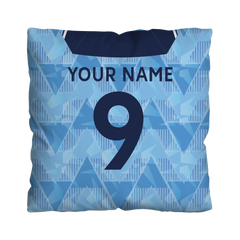 Manchester Blue Retro - 1989 Home Shirt - 45cm or 61cm Retro Cushion