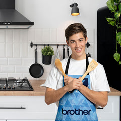 Manchester Blue Retro - 1989 Home Shirt - Retro Football  Novelty Water-Resistant, Lazer Cut (no fraying) Light Weight Adults Apron