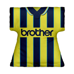 Manchester Blue Retro 1998 Away  - Retro  Shirt Cushion