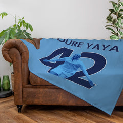 Manchester Blue - Toure 42 - Fleece 150cm X 150cm