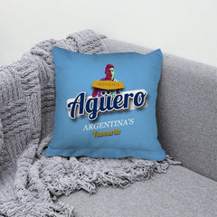 Manchester BlueAguero - Football Legends - Cushion 10inch
