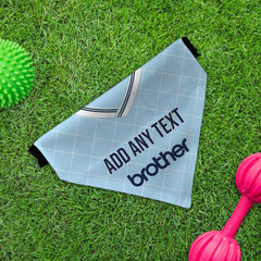 Manchester Blues 1988 Home Retro Shirt - Personalised Pet Bandana - 4 Sizes