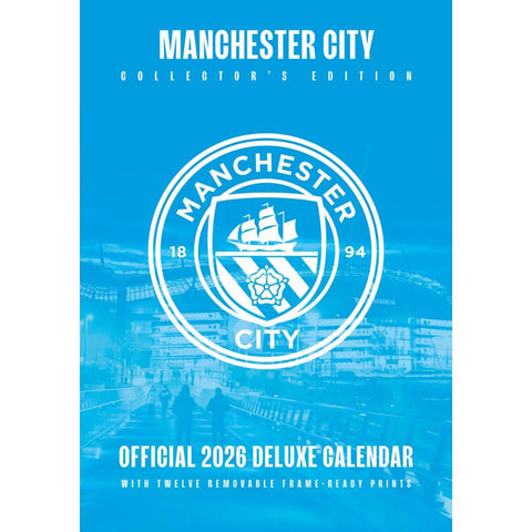 Manchester City FC Deluxe Calendar 2026