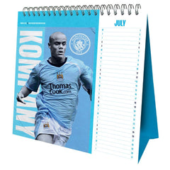 Manchester City FC Desktop Calendar 2026
