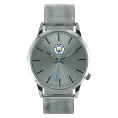 Manchester City FC Mens Mesh Strap Watch