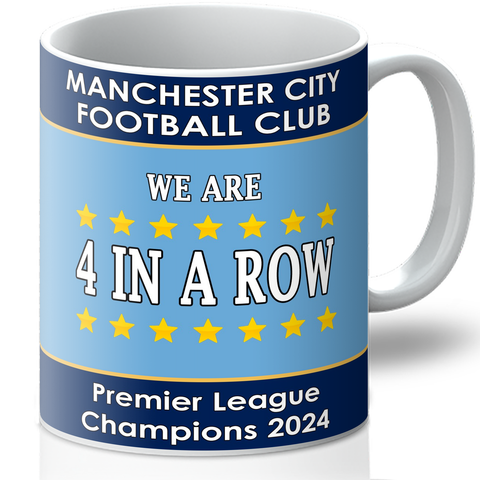 Manchester City Mug - Premier League Champions 2024