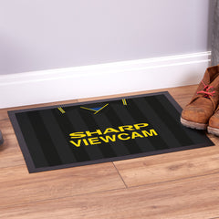 Manchester Red 1994 Away Shirt - Personalised Retro Door Mat - 60cm x 40cm