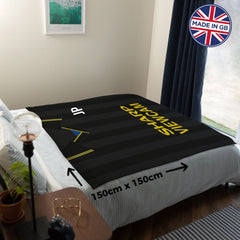 Manchester Red - 1994 Away Shirt - Retro Fleece Blanket